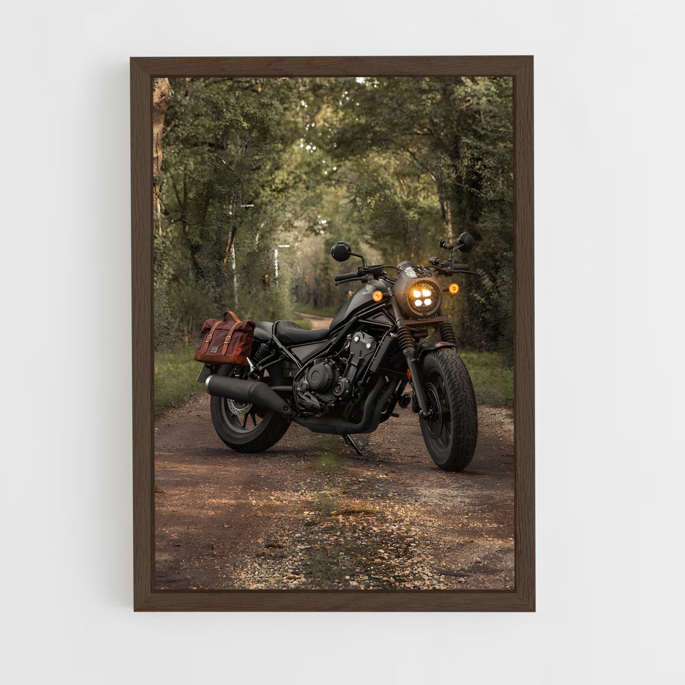 Poster moto Honda sophistiquée – affiche Honda Moto (vue 5)